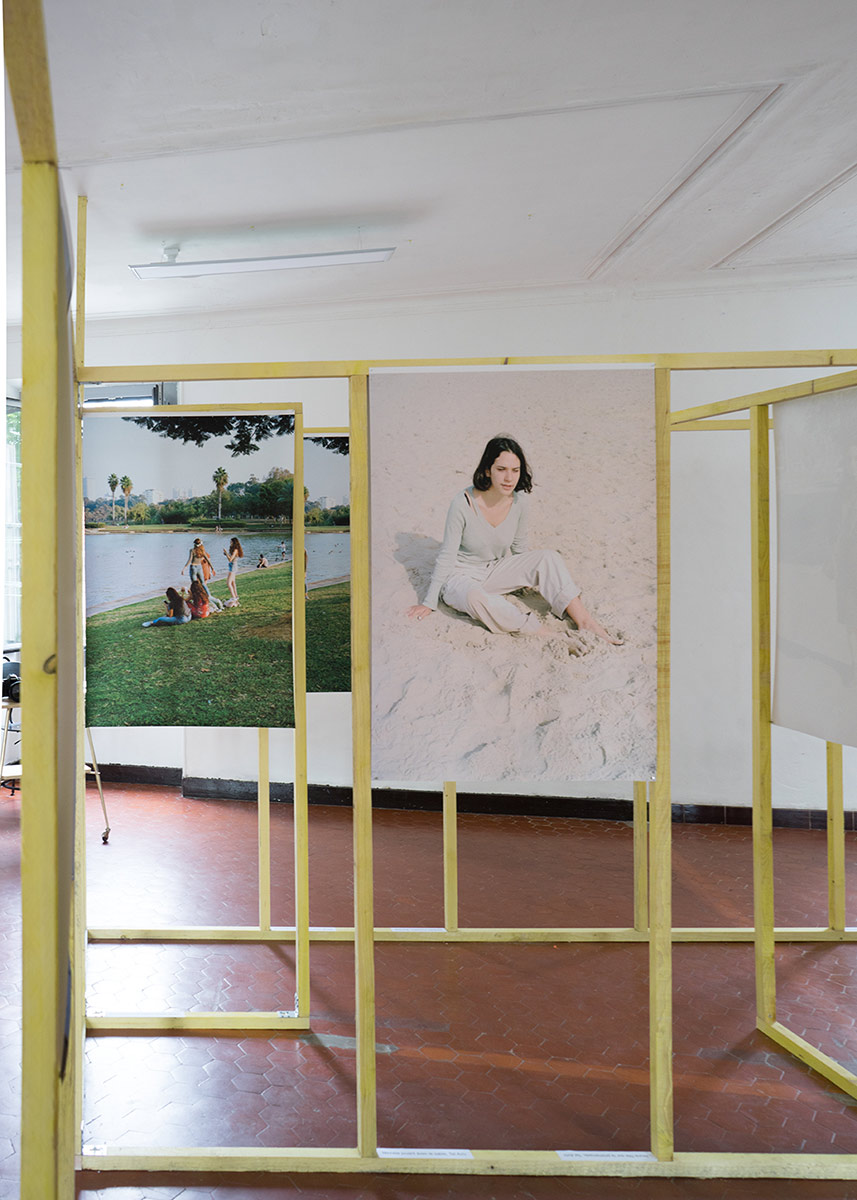 Les cabanes | Nina Medioni — Photos : © Apolline Lamoril — Commissaires : Apolline Lamoril